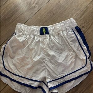 FP Movement White and Navy Athletic Shorts Willing to accept offers!!!